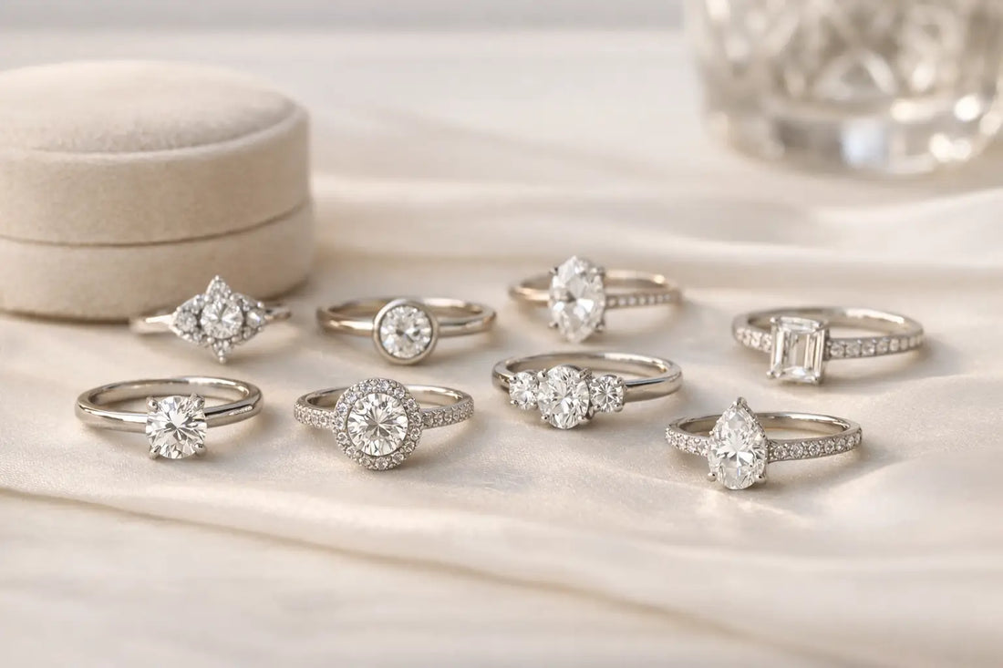 8 Engagement Ring Setting Types to Know
