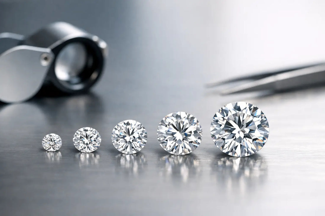 Guide to Diamond Carat Weights and Visible Size