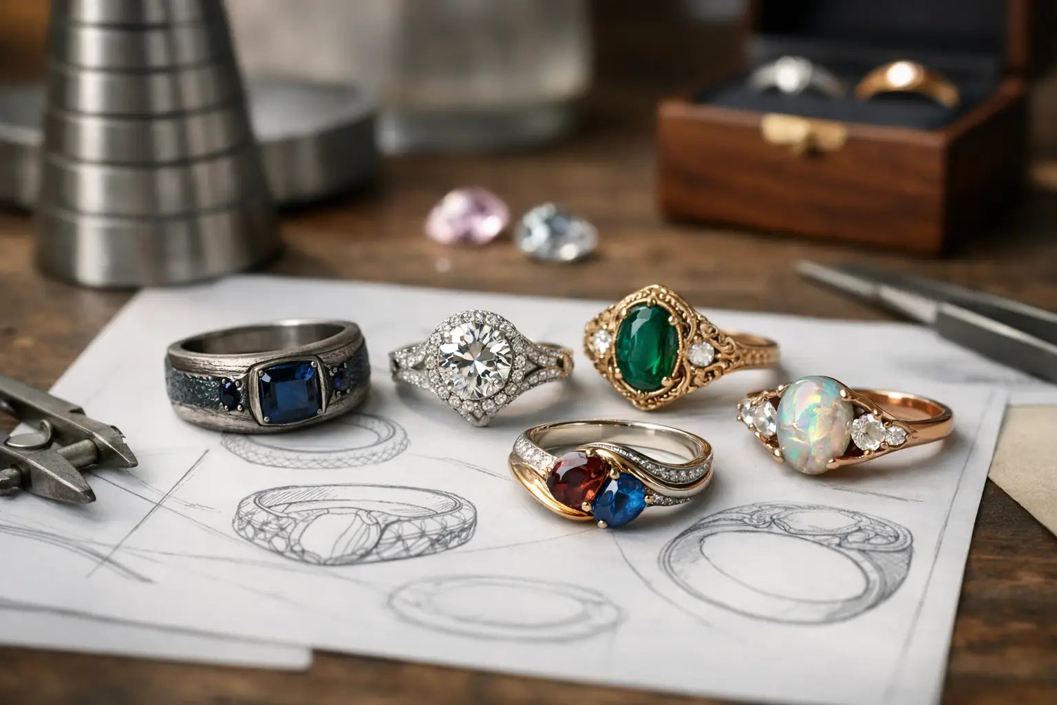 12 Custom Ring Design Examples Worth Making Yours