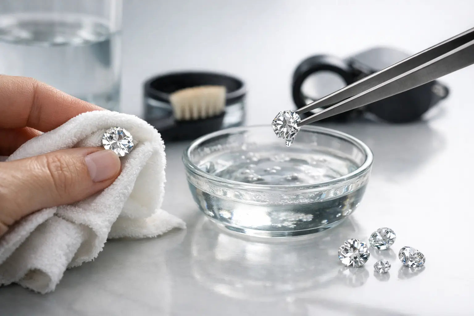 How to Clean Lab Grown Diamonds Right