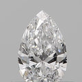 0.09ct Pear Natural Diamond (Colour D, Clarity SI2, Cut VG, IGI Certified)