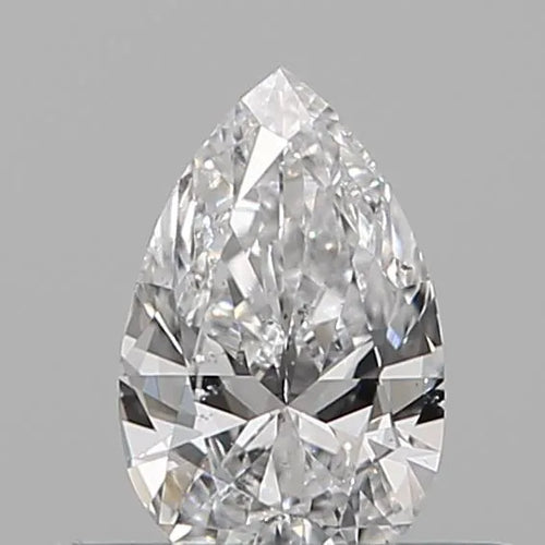0.09ct Pear Natural Diamond (Colour D, Clarity SI2, Cut VG, IGI Certified)