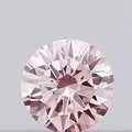 0.10ct Round Lab Grown Diamond (Colour Fancy Intense Pink, Clarity SI1, Cut EX, IGI Certified)