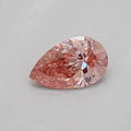 0.13ct Pear Lab Grown Diamond (Colour Fancy Vivid Brownish Pink, Clarity SI1, IGI Certified)