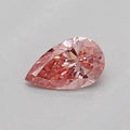 0.14ct Pear Lab Grown Diamond (Colour Fancy Vivid Pink, Clarity VS2, IGI Certified)