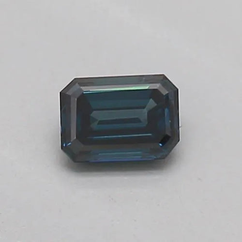 0.15ct Emerald Lab Grown Diamond (Colour Fancy Deep Blue, Clarity VS2, IGI Certified)