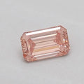 0.17ct Emerald Lab Grown Diamond (Colour Fancy Intense Brownish Pink, Clarity VS1, IGI Certified)