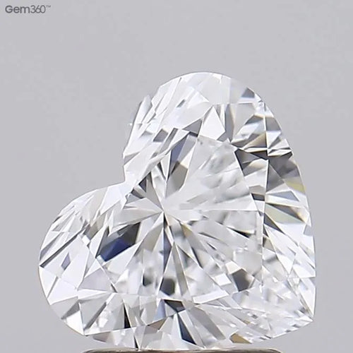 0.17ct Heart Lab Grown Diamond (Colour E, Clarity VVS2, Cut VG, Uncertified)