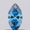 0.18ct Marquise Lab Grown Diamond (Colour Fancy Vivid Blue, Clarity VVS2, Uncertified)