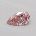 0.18ct Pear Lab Grown Diamond (Colour Fancy Brownish Pink, Clarity VVS2, IGI Certified)