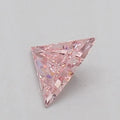 0.18ct Triangular Lab Grown Diamond (Colour Fancy Vivid Pink, Clarity SI1, IGI Certified)