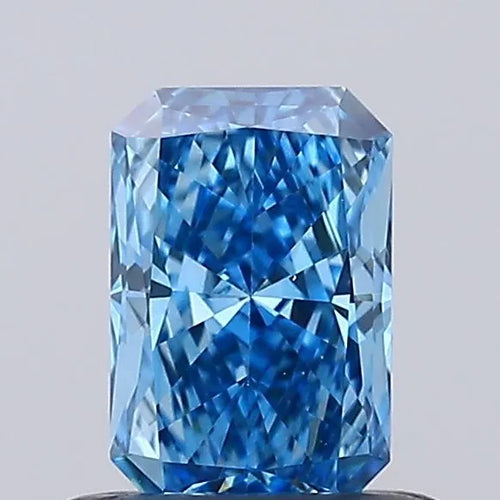 0.19ct Radiant Lab Grown Diamond (Colour Fancy Vivid Blue, Clarity VS1, Uncertified)