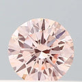 0.19ct Round Lab Grown Diamond (Colour Fancy Intense Pink, Clarity VVS2, Cut EX, IGI Certified)
