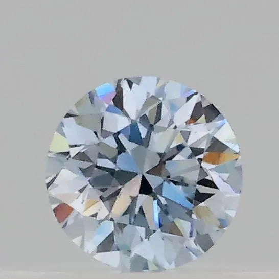 0.19ct Round Lab Grown Diamond (Colour Fancy Light Blue, Clarity VS1, Cut VG, IGI Certified)