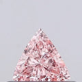 0.19ct Triangular Lab Grown Diamond (Colour Fancy Vivid Pink, Clarity VVS2, Uncertified)