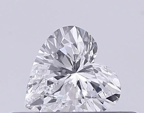 0.20ct Heart Lab Grown Diamond (Colour D, Clarity VS1, IGI Certified)