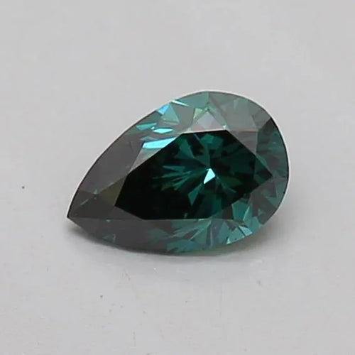 0.20ct Pear Lab Grown Diamond (Colour Fancy Deep Green, Clarity VS2, IGI Certified)