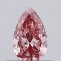 0.20ct Pear Lab Grown Diamond (Colour Fancy Vivid Pink, Clarity VS1, Uncertified)