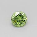 0.20ct Round Lab Grown Diamond (Colour Fancy Intense Green, Clarity SI1, Cut EX, Uncertified)
