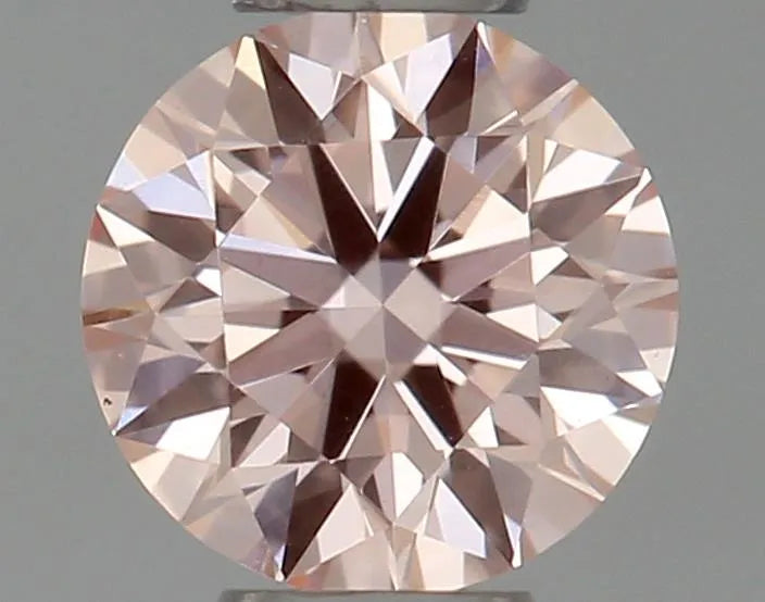 0.20ct Round Lab Grown Diamond (Colour Fancy Intense Pink, Clarity VS1, Cut ID, IGI Certified)