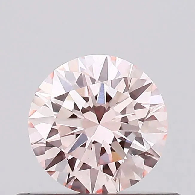 0.20ct Round Lab Grown Diamond (Colour Fancy Pink, Clarity VS1, Cut EX, Uncertified)
