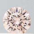 0.20ct Round Lab Grown Diamond (Colour Fancy Pink, Clarity VS2, Cut EX, IGI Certified)