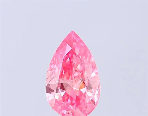 0.22ct Pear Lab Grown Diamond (Colour Fancy Pink, Clarity VS1, Uncertified)