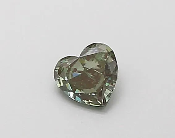 0.23ct Heart Lab Grown Diamond (Colour Fancy Intense Green, Clarity VS1, IGI Certified)