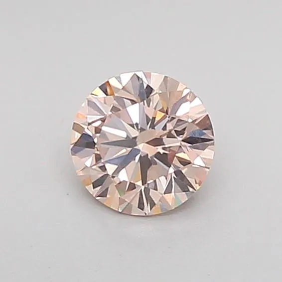 0.23ct Round Lab Grown Diamond (Colour Fancy Brown, Clarity VS1, Cut EX, Uncertified)