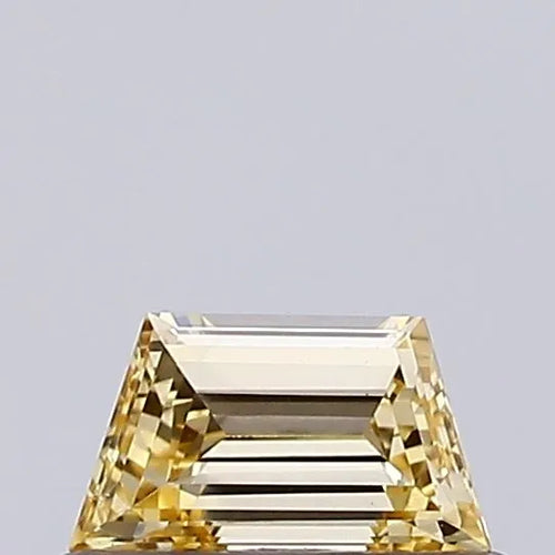 0.24ct Trapezoid Lab Grown Diamond (Colour Fancy Vivid Yellow, Clarity VS1, Uncertified)