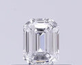 0.25ct Emerald Lab Grown Diamond (Colour D, Clarity VVS1, IGI Certified)