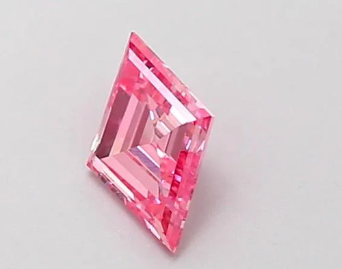 0.25ct Kite Lab Grown Diamond (Colour Fancy Vivid Pink, Clarity VS1, Uncertified)