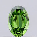 0.25ct Rose Lab Grown Diamond (Colour Fancy Vivid Green, Clarity VS1, Uncertified)