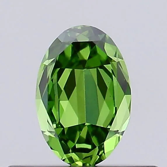 0.25ct Rose Lab Grown Diamond (Colour Fancy Vivid Green, Clarity VS1, Uncertified)