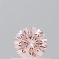 0.25ct Round Lab Grown Diamond (Colour Fancy Intense Pink, Clarity VS1, Cut VG, IGI Certified)