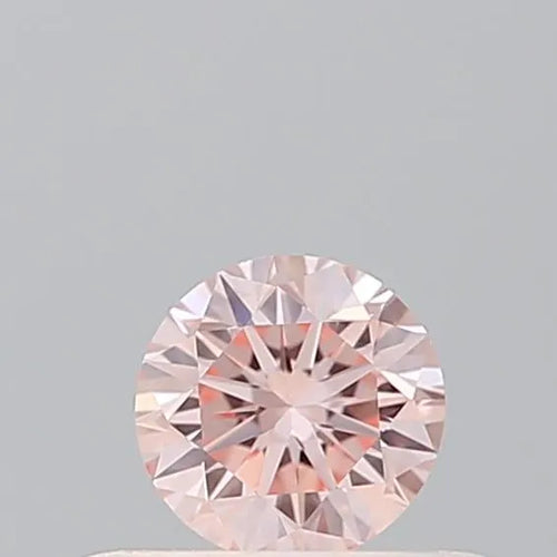 0.25ct Round Lab Grown Diamond (Colour Fancy Intense Pink, Clarity VS1, Cut VG, IGI Certified)