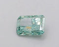 0.26ct Radiant Lab Grown Diamond (Colour Fancy Vivid Green, Clarity VS2, IGI Certified)
