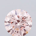 0.27ct Round Lab Grown Diamond (Colour Fancy Vivid Pink, Clarity VS2, Cut EX, Uncertified)