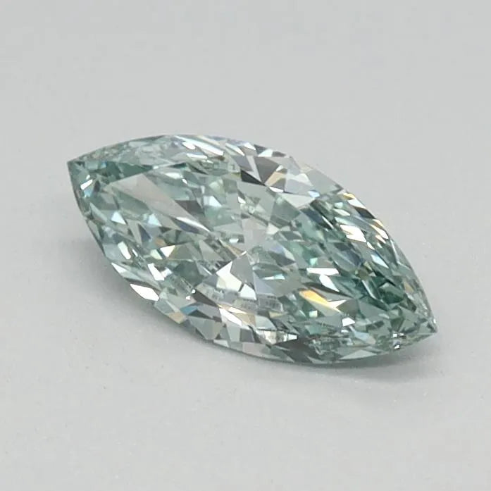 0.28ct Marquise Lab Grown Diamond (Colour Fancy Intense Green, Clarity VVS2, IGI Certified)
