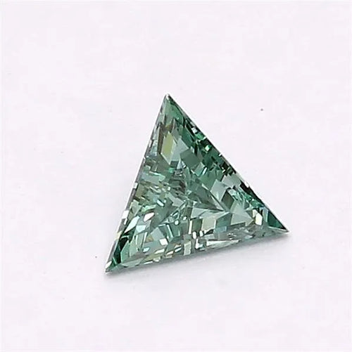 0.29ct Triangular Lab Grown Diamond (Colour Fancy Vivid Green, Clarity VS1, Uncertified)