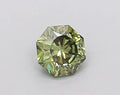 0.30ct Octagonal Lab Grown Diamond (Colour Fancy Vivid Green, Clarity VS1, IGI Certified)
