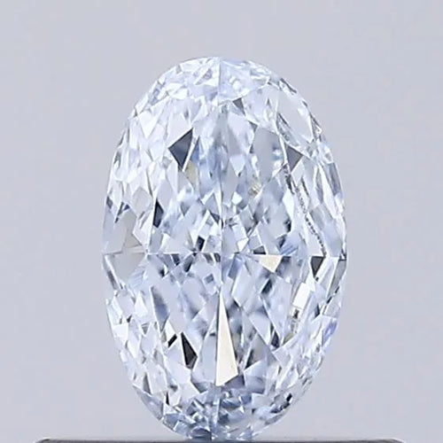 0.30ct Oval Lab Grown Diamond (Colour Fancy Light Blue, Clarity VVS2, IGI Certified)