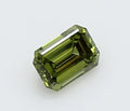 0.31ct Emerald Lab Grown Diamond (Colour Fancy Deep Green, Clarity VVS2, IGI Certified)