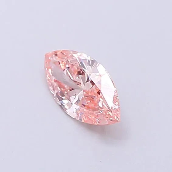 0.31ct Marquise Lab Grown Diamond (Colour Fancy Intense Pink, Clarity VS2, IGI Certified)