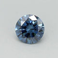 0.31ct Round Lab Grown Diamond (Colour Fancy Deep Blue, Clarity VS1, Cut EX, IGI Certified)