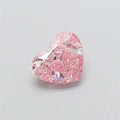 0.32ct Heart Lab Grown Diamond (Colour Fancy Vivid Pink, Clarity VS1, Uncertified)