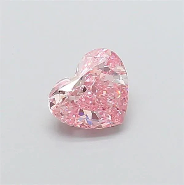 0.32ct Heart Lab Grown Diamond (Colour Fancy Vivid Pink, Clarity VS1, Uncertified)