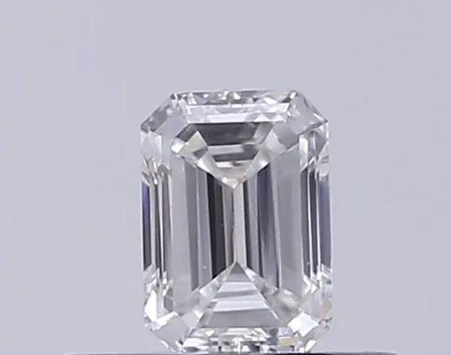 0.33ct Emerald Lab Grown Diamond (Colour G, Clarity VVS2, IGI Certified)