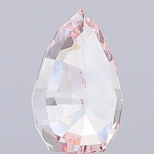 0.33ct Pear Lab Grown Diamond (Colour Fancy Vivid Pink, Clarity VS1, Uncertified)
