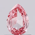 0.33ct Rose Lab Grown Diamond (Colour Fancy Vivid Pink, Clarity VVS2, Uncertified)